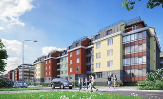 Квартира в ЖК Зеленый квартал на Пулковских высотах, 1 комнатная, 31.7 м², 3 этаж