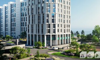 Квартира в ЖК Морская набережная.SeaView 2, 4 комнатная, 123.53 м², 16 этаж