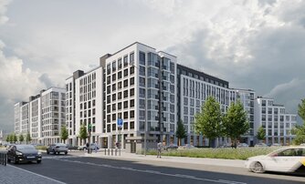 Квартира в ЖК «Кронунг Юг», 1 комнатная, 44.1 м², 3 этаж