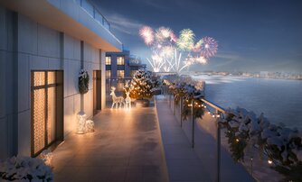 Квартира в ЖК Neva Residence, 3 комнатная, 88.3 м², 7 этаж