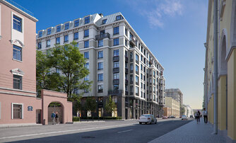 Квартира в ЖК Бакунина 33 ЖК, 1 комнатная, 54.69 м², 6 этаж