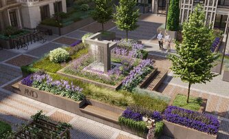 Квартира в ЖК AMO, студия, 81.6 м², 1 этаж