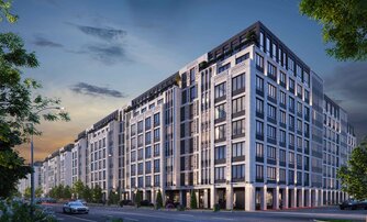 Квартира в ЖК 'Фамилия', 3 комнатная, 144.54 м², 4 этаж