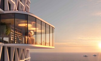 Квартира в ЖК «Башни Элемент», 4 комнатная, 111.28 м², 10 этаж