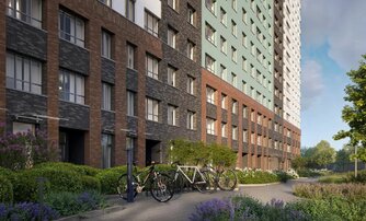 Квартира в ЖК Ultra City 3.0, 2 комнатная, 63.93 м², 15 этаж