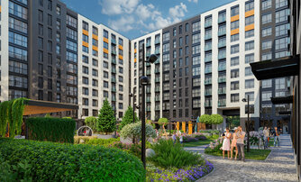 Квартира в ЖК Дом на Курской, 4 комнатная, 119.85 м², 9 этаж