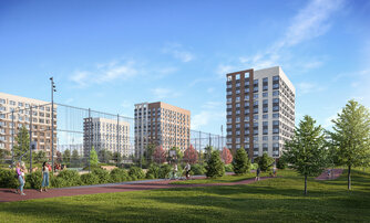 Квартира в ЖК GloraX Новоселье, 2 комнатная, 46.32 м², 9 этаж