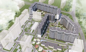 Квартира в ЖК Фотограф, студия, 27.69 м², 1 этаж