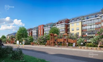 Квартира в ЖК Зеленый квартал на Пулковских высотах, 1 комнатная, 31.7 м², 3 этаж