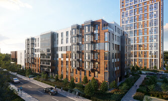 Квартира в ЖК «Сезоны», 3 комнатная, 80.9 м², 1 этаж