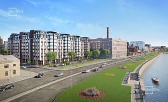 Квартира в ЖК Притяжение, 3 комнатная, 118.2 м², 7 этаж