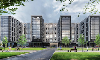 Апартаменты в ЖК VALO, студия, 35 м², 3 этаж