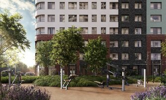 Квартира в ЖК Ultra City 3.0, 2 комнатная, 63.93 м², 15 этаж