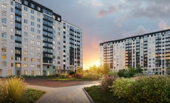 Квартира в ЖК Клюква.Парк, 2 комнатная, 66.9 м², 5 этаж