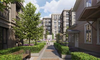 Квартира в ЖК AMO, студия, 81.6 м², 1 этаж