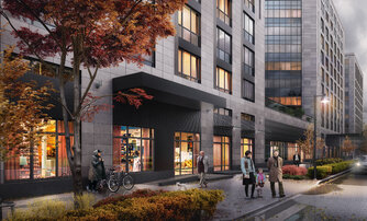 Апартаменты в ЖК Апарт-отель Next, 2 комнатные, 66.3 м², 10 этаж