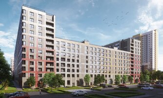 Квартира в ЖК Аквилон Leaves, студия, 28.7 м², 12 этаж