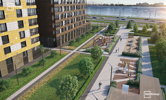 Квартира в ЖК «Пульс Премьер», 2 комнатная, 56.57 м², 16 этаж