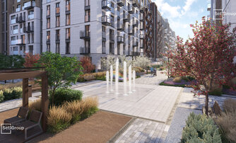 Квартира в ЖК Аристократ, 1 комнатная, 34.3 м², 4 этаж