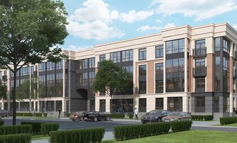 Квартира в ЖК Любоград, 2 комнатная, 69.21 м², 1 этаж