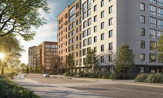 Квартира в ЖК Курортный квартал, 2 комнатная, 69.6 м², 1 этаж