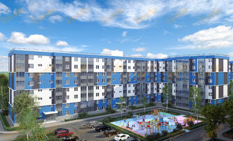 Квартира в ЖК ЯСНО.ЯНИНО, 3 комнатная, 82.54 м², 2 этаж