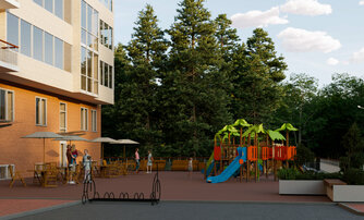 Квартира в ЖК Экос, 2 комнатная, 58.57 м², 1 этаж