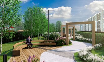 Квартира в ЖК «Amber Club на Васильевском», студия, 24.53 м², 12 этаж