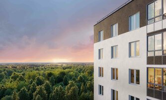 Квартира в ЖК Клюква.Парк, 3 комнатная, 79.5 м², 2 этаж