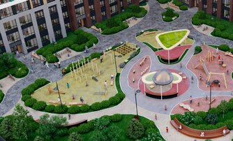 Квартира в ЖК Сибирь, 1 комнатная, 43.5 м², 6 этаж