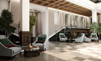 Апартаменты в ЖК Hovard Club, 1 комнатные, 41.9 м², 5 этаж