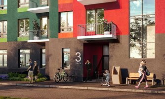 Квартира в ЖК «Дубровка. Park», 1 комнатная, 35.3 м², 4 этаж