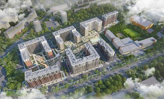 Квартира в ЖК «Сенат в Московском», 3 комнатная, 87.2 м², 5 этаж