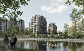 Квартира в ЖК Alpen, 1 комнатная, 42.68 м², 3 этаж