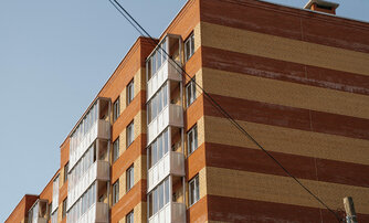 Квартира в ЖК «Новый мир», 2 комнатная, 61.4 м², 1 этаж