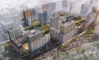 Квартира в ЖК «Город звёзд», 1 комнатная, 36.15 м², 9 этаж