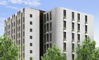 Апартаменты в ЖК Serebro Avenue Apart, студия, 72.2 м², 2 этаж