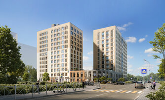 Квартира в ЖК «Лендлер», студия, 24.6 м², 3 этаж