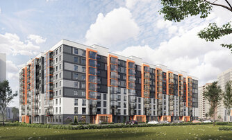 Квартира в ЖК Северный Меридиан, 1 комнатная, 41.4 м², 5 этаж