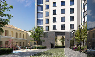 Квартира в ЖК Бакунина 33 ЖК, 1 комнатная, 54.69 м², 6 этаж