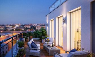 Квартира в ЖК White House, 4 комнатная, 213.4 м², 7 этаж