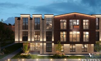 Квартира в ЖК «VI квартал», 3 комнатная, 126.6 м², 3 этаж