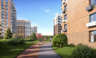 Квартира в ЖК GloraX Новоселье, 1 комнатная, 32.81 м², 9 этаж