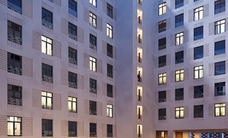 Квартира в ЖК Neva Haus, 2 комнатная, 75.4 м², 3 этаж