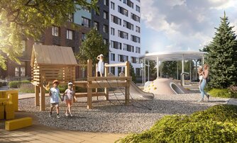 Квартира в ЖК Ultra City 3.0, 1 комнатная, 32.41 м², 14 этаж