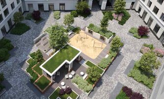 Квартира в ЖК Миръ, 3 комнатная, 97.9 м², 8 этаж