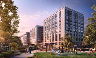 Апартаменты в ЖК Апарт-отель Next, 2 комнатные, 66.3 м², 10 этаж