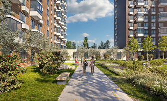 Квартира в ЖК Таллинский парк, студия, 28.89 м², 10 этаж