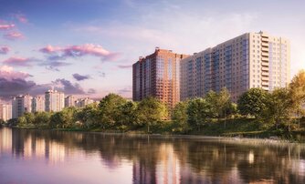 Квартира в ЖК Живи в Рыбацком, 3 комнатная, 74.21 м², 15 этаж