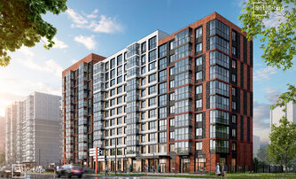 Квартира в ЖК Титул в Московском, 2 комнатная, 58.23 м², 10 этаж